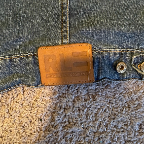 Polo Ralph Lauren Men's Jean Jacket American Flag - Picture 5 of 7